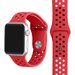 Curea iUni compatibila cu Apple Watch 1/2/3/4/5/6/7, 40mm, Silicon Sport, Red